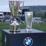 BMW Championship 2025 trophy at Wentworth golf club